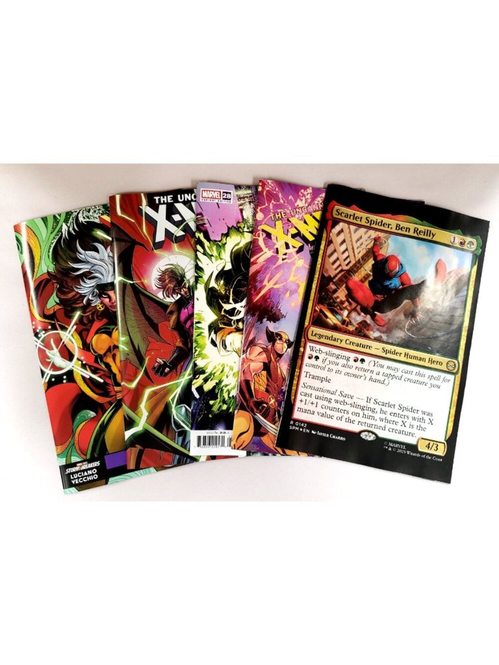 Uncanny X-Men #28 Variant Set of 5 Charro MTG Rogue Medina Vecchio Simone VF NM - Picture 1 of 8